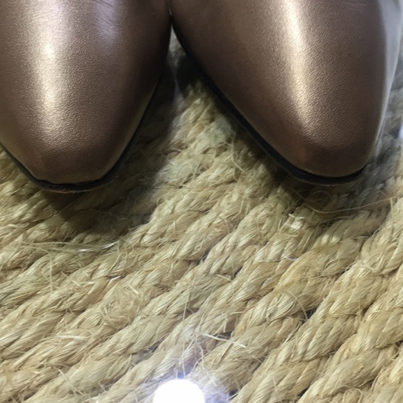 StuartWeitzman metallic heels All Leather - Picture 5 of 6